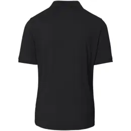 Mens Okiyo Shizen Eco Golf Shirt Black Back